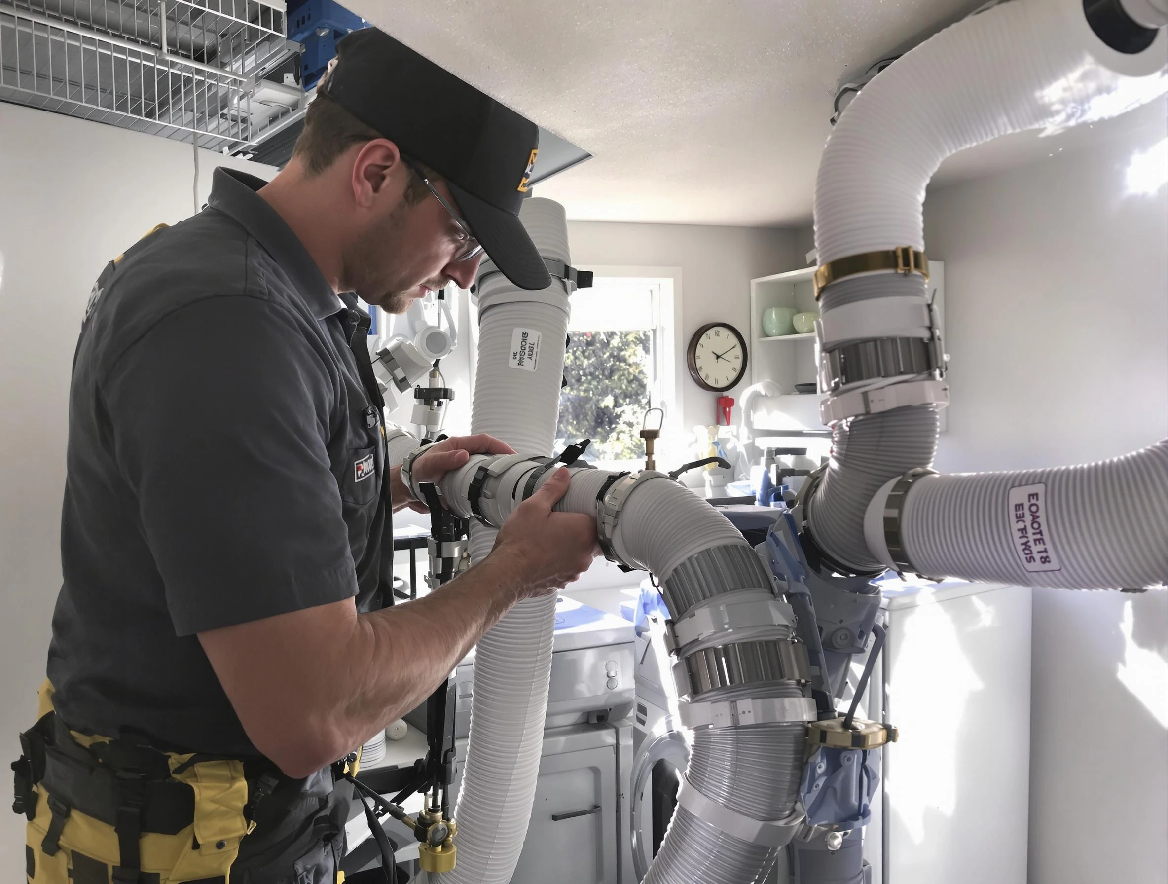 Dryer Vent Hose Installation in Stafford Courthouse